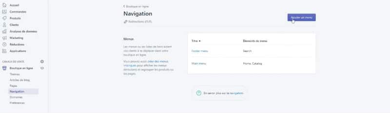footer shopify,créer un footer shopify,footer sur shopify