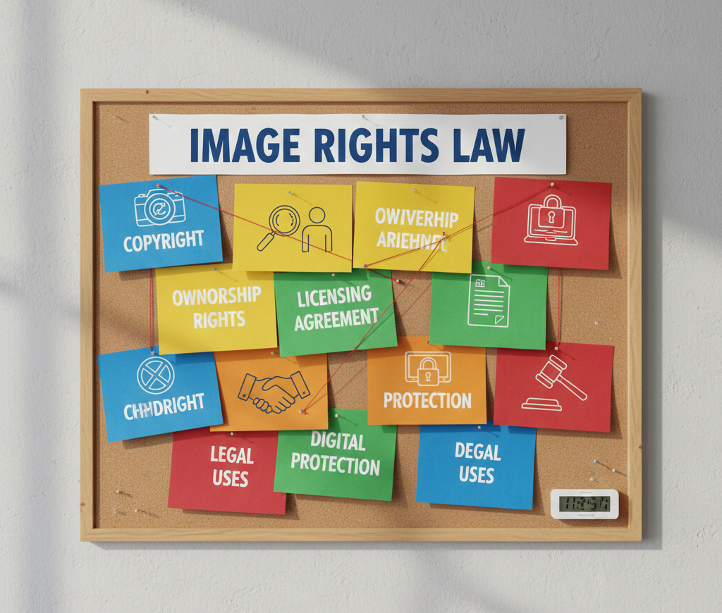 Tablette affichant une mosaïque de vidéos sur un bureau