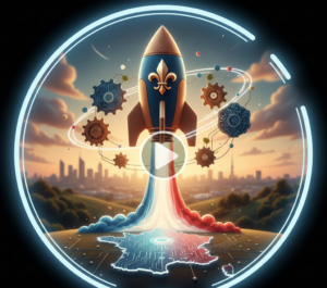 L'ascension technologique française propulsée vers un futur numérique innovant.