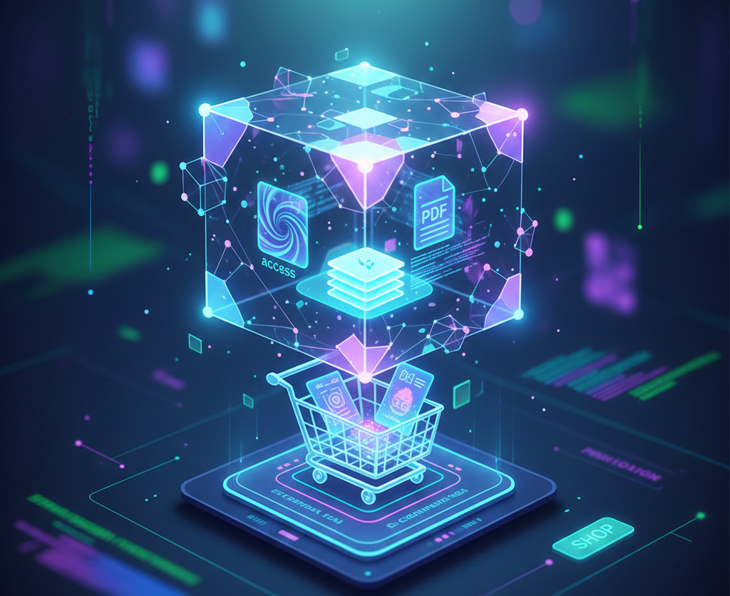 Équipe collaborant sur des contenus numériques sécurisés et sponsorisés